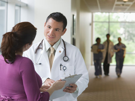 Christina visits local clinic